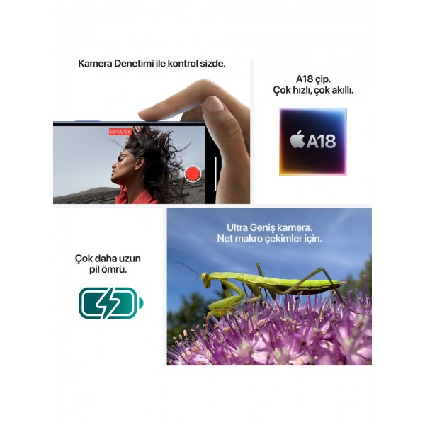 iPhone 16 512GB Beyaz