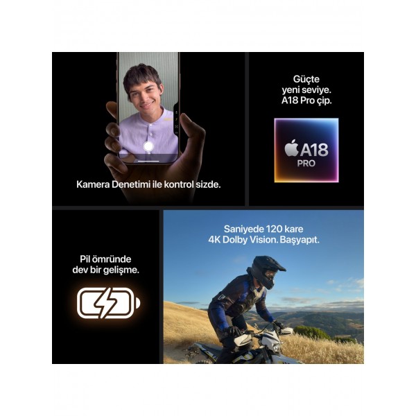 iPhone 16 Pro 512GB Natürel Titanyum